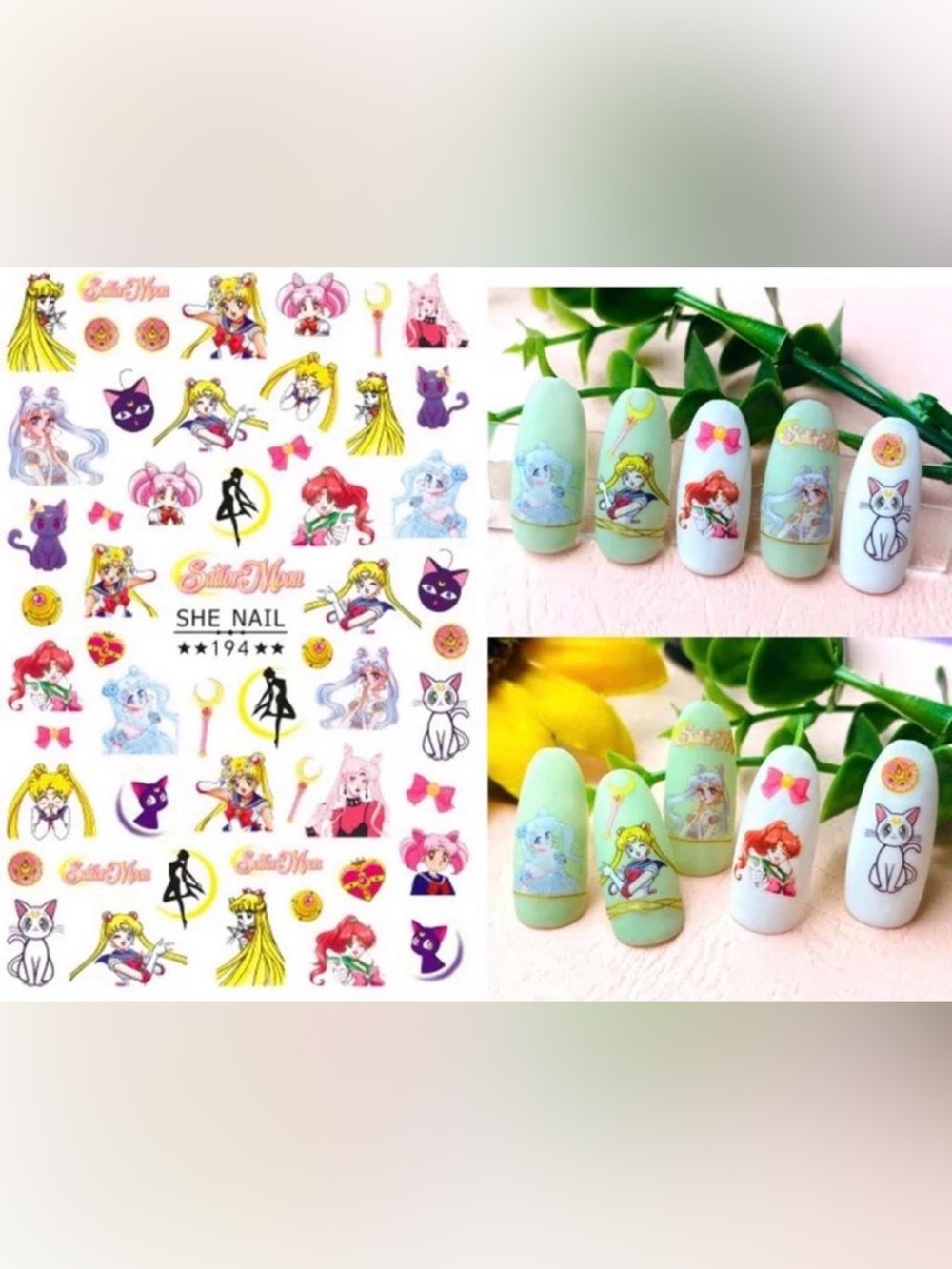 $1 Sailor Nail Stickers $1 WITH ANY $10 ORDER OR MORE